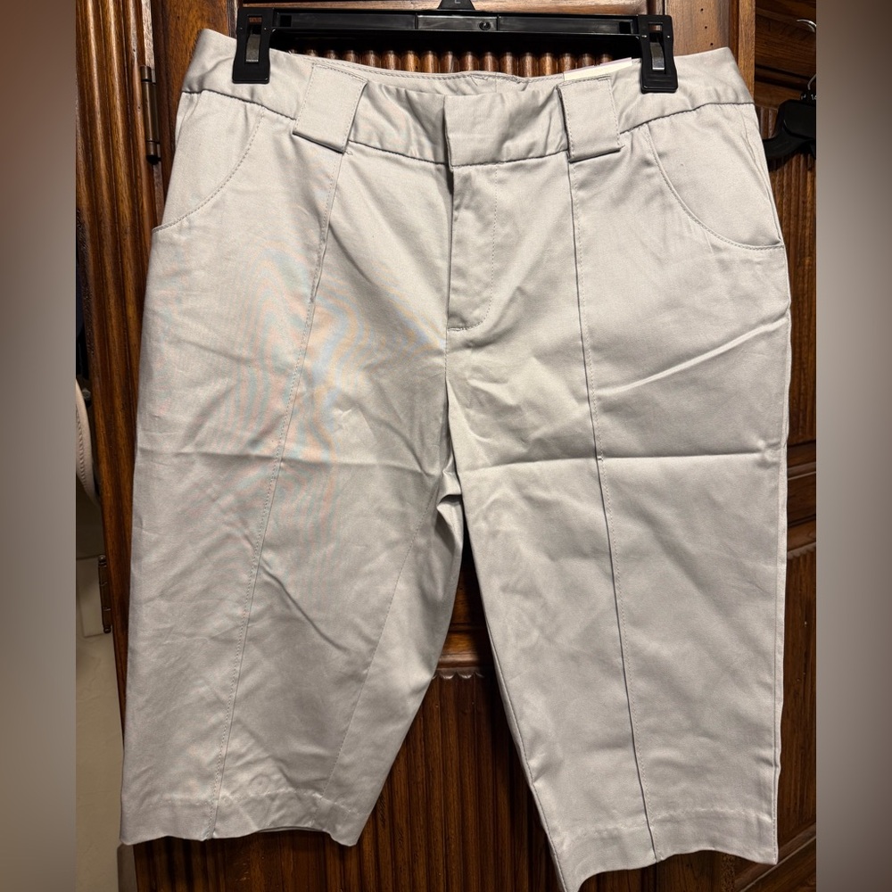 a.n.a Light Gray Petite Shorts, size 8 petite, nee with tags